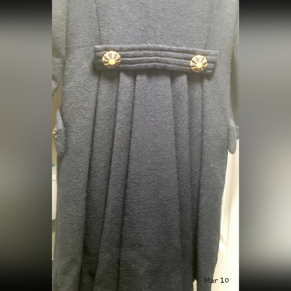 **NORMAN AMBROSE COAT | MIDNIGHT NWT'S - Picture 6 of 13